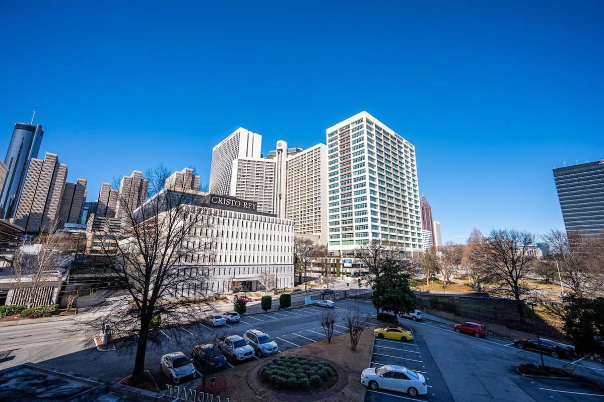 2B1B Modern Downtown Atl Condo W 1 Free Parking Lm1007 Атланта Екстериор снимка