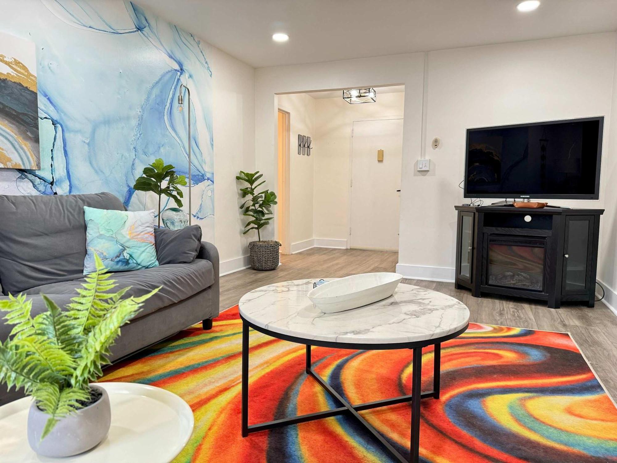 2B1B Modern Downtown Atl Condo W 1 Free Parking Lm1007 Атланта Екстериор снимка