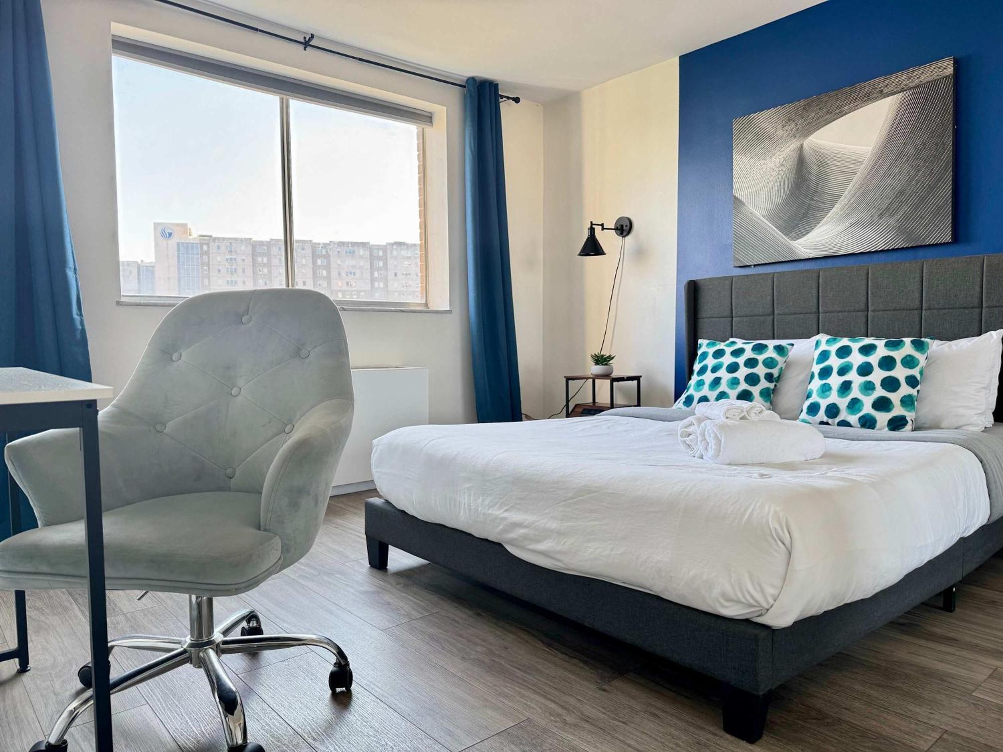 2B1B Modern Downtown Atl Condo W 1 Free Parking Lm1007 Атланта Екстериор снимка